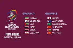 12强赛中国与日本、澳大利亚、沙特同组，来看具体赛程图片