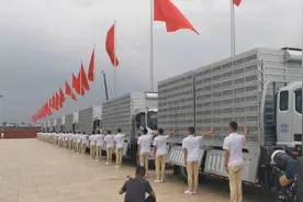 10万羽和平鸽在天安门广场展翅高飞 中国信鸽行业向中国共产党成立100周年献礼图片