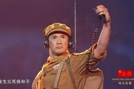 建党百年“鸟巢”文艺演出，舞蹈家黄豆豆化身志愿军战士，燃图片