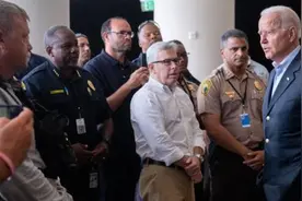美媒：佛州塌楼事故搜救工作宣布暂停，拜登赴现场视察图片