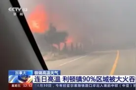 加拿大出现极端高温天气！利顿镇90%区域被大火吞没图片