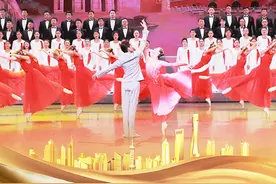 用文艺演绎“光辉的旗帜”！上海这台晚会有太多感动图片