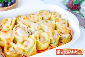 别怪我没提醒你，这道芝士焗面条卷一吃就上瘾图片