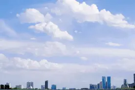 美到不用滤镜！周末“高颜值”蓝天白云上线图片