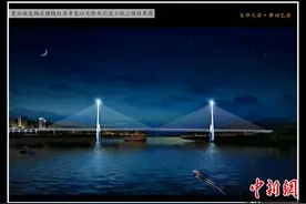 探秘重庆白居寺长江大桥 钢桁梁用钢总量超“鸟巢”图片