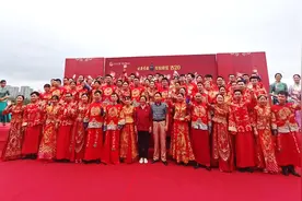 红心相印，百年不渝——合肥市第八届青年党员集体婚礼圆满举行图片