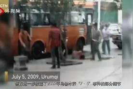 今天这场发布会上，新疆“7·5”事件受害者现场控诉当年暴行图片