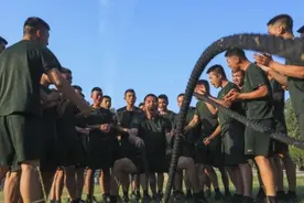 拳拳到肉！武警官兵搏击集训热血来袭图片