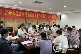 阳江市举办台港澳籍企业家代表庆祝“七一”座谈会图片