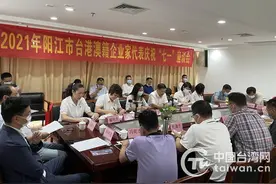 阳江市举办台港澳籍企业家代表庆祝“七一”座谈会图片