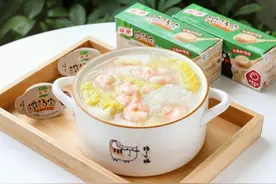 虾仁魔芋粉汤一端上来，锅里的米饭都变成了摆设图片