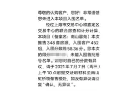 爆料｜大虹桥新房跌破60分？图片