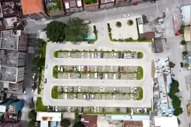 东莞厚街一座面积超8000㎡停车场正式投用，可同时停放150辆车图片