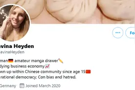21岁德国女孩驳斥对中国抹黑，惨遭西方恶势力绞杀图片