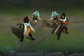 《英雄联盟》新英雄影哨阿克尚 W技能可复活队友图片