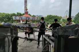 关停后的郑州世纪欢乐园重新变成“景点”管理者道出无奈 市民期盼公园早日建成图片