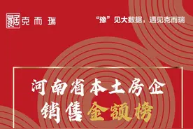 河南三家房企位列中国房企上半年销售TOP100，建业再度领跑图片