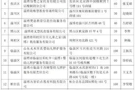 一共18家！淄博市已完成备案托育机构名单公布图片
