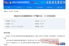 一汽-奥迪上半年投诉解决率不足30% 服务类投诉占比攀升图片