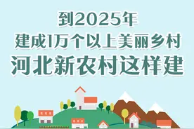 图解丨到2025年建成1万个以上美丽乡村 河北新农村这样建图片