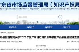 81款灯具产品不合格！康佳、雪莱特、阳光照明、联塑上榜图片
