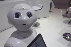 快乐机器人亮相人工智能大会：可采集情绪信息视频封面