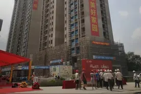 白云｜小坪村改造项目一期复建安置区封顶图片