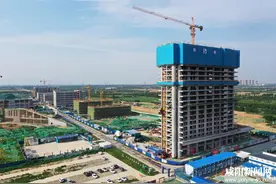 陕工职院新校区项目正在加紧施工图片