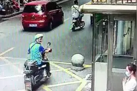 托外卖小哥送奶茶致谢 女孩却在消防站门口暗中观察……图片