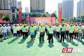 湘潭环球港一期项目开工建设图片