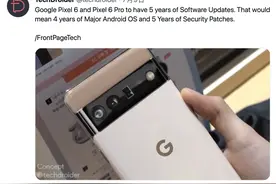 爆料丨曝谷歌Pixel 6将搭载自研处理器，性能接近骁龙870图片