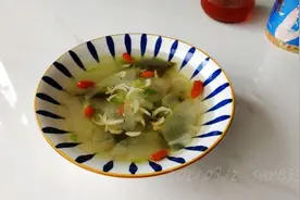 有了这些虾皮海带冬瓜汤，实力下酒图片