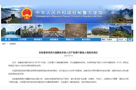 中国驻秘鲁使馆再次提醒拟来秘人员严格遵守最新入境防疫规定图片