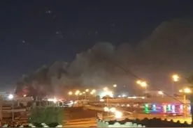 伊拉克一新冠定点医院氧气罐爆炸，已致44死67伤图片