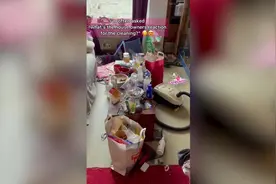 国外一名女子免费帮陌生人打扫房子 清洁前后变化巨大图片