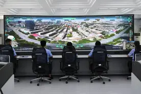 当数据全部接入AI交管大脑，城市亮了……图片