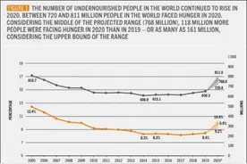 联合国报告：2020年全球近10%人口面临粮食短缺图片