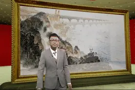 南京长江大桥为什么被称作“争气桥”？丨《美术经典中的党史》邀您走近中国画《天堑通途》……图片