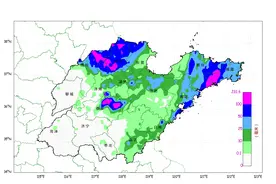 降雨一轮接一轮！今天鲁西北、鲁中、鲁东南和半岛地区有中到大雨局部暴雨图片