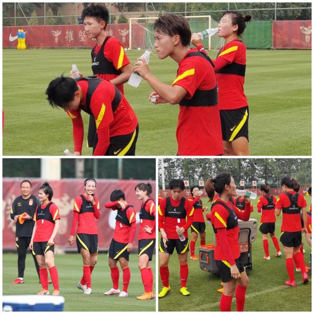 追光丨看王霜跳奥特曼舞，探营中国女足奥运集训