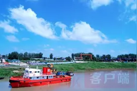 再创河南第一！“淮滨造”港作拖船成功试航图片