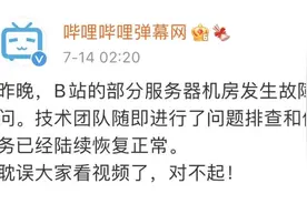 #B站崩了#深夜冲上热搜，终于找到原因图片