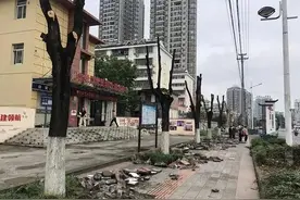 白云大道北段综合整治，开工图片