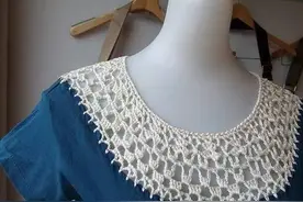 衣服领口太大？准备好钩针和线，花点时间就能解决…图片