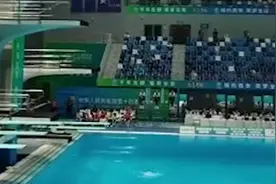 贵州跳水队在全运会赛场上泛起“第一朵水花”图片