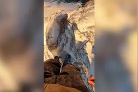 21岁瑞士小伙攀登陡峭山峰 拍摄令人震撼的绝美风景图片