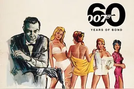 007电影庆60周年，推出纪念标志“老枪标”图片