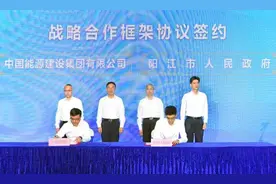阳江市政府与中国能建签订战略合作框架协议阳江市与央企全方位合作按下“快进键”图片