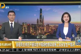 翁祖亮主持召开座谈会并现场检查项目施工及安全生产情况视频封面