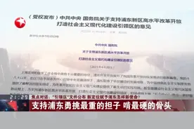 焦点对话：“引领区”文件公布  新定位赋予浦东怎样新使命？视频封面